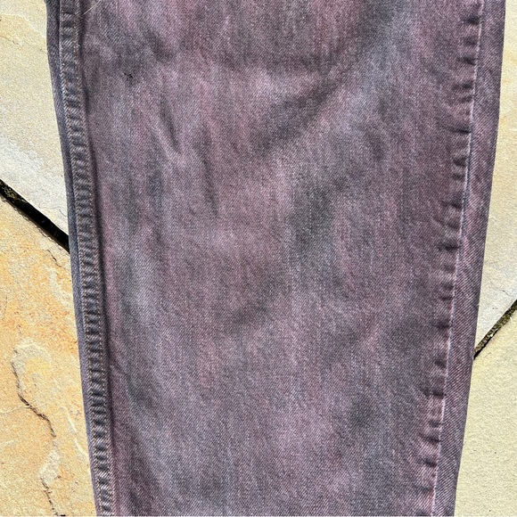 SOLD - Y2K Hand Dyed Baggy Distressed Jeans Reworked Upcycled - Picture 12 of 13